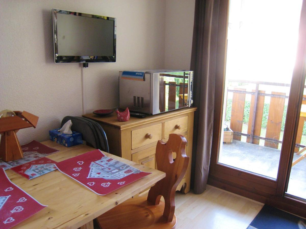 Appartement d'une chambre a Bernex a 50 m des pistes avec balcon et wifi Extérieur photo
