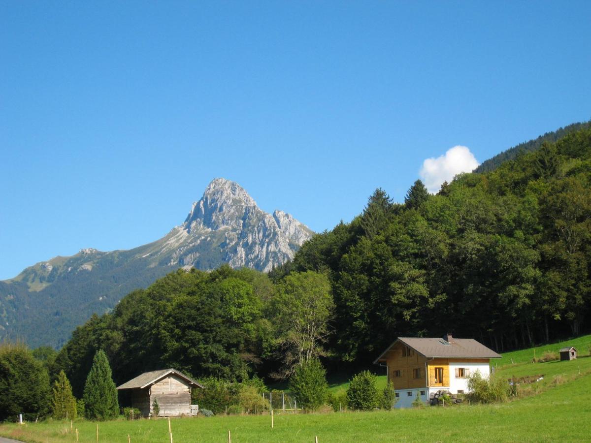 Appartement d'une chambre a Bernex a 50 m des pistes avec balcon et wifi Extérieur photo
